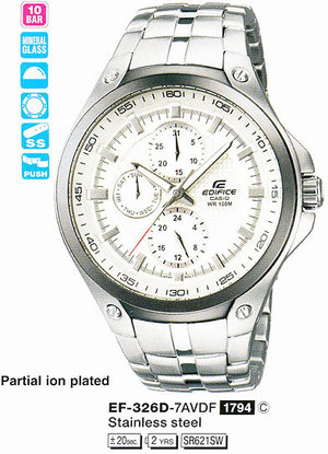 Часы CASIO EF-326D-7AVDF