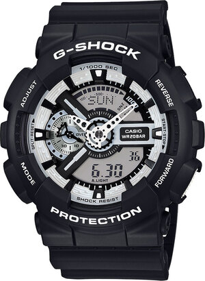 Часы Casio G-SHOCK Classic GA-110BW-1AER