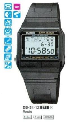 Часы CASIO DB-31-1ZY