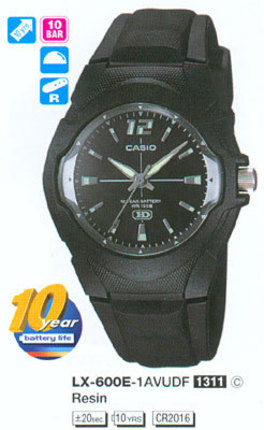 Годинник CASIO LX-600E-1AVEF