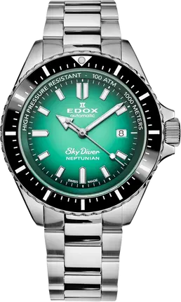 Часы Edox SkyDiver Neptunian Automatic 80120 3NM BUIDN купить в
