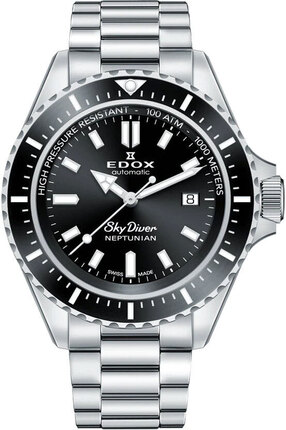 Часы Edox SkyDiver Neptuinian Automatic 80120 3NM NIN