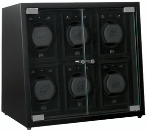Коробка для завода часов Beco 309328 (черная)