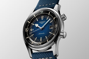 Часы The Longines Legend Diver Watch L3.774.4.90.2