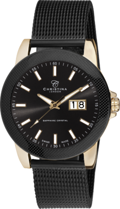 Часы CHRISTINA 519GBL-BLM-Carbon