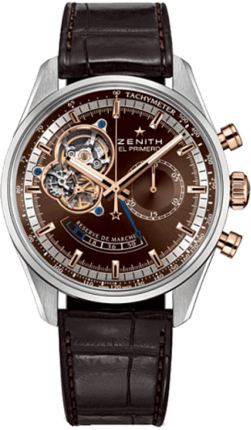 【キチ】FuturePunks Genel ルミネッセントゴーストver. Часы Zenith CHRONOMASTER El Primero Open Power Reserve 03.2086