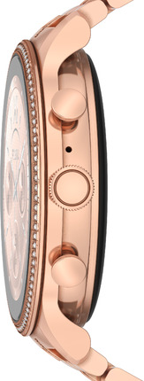 Смарт-часы Fossil Gen 6 Rose Gold-Tone Stainless Steel (FTW6077)