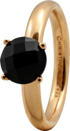 Кольцо CC 800-3.1.B/51 Black Onyx goldpl