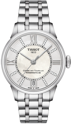 Часы Tissot Chemin des Tourelles Powermatic 80 Lady T099.207.11.116.00