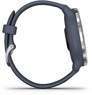 Смарт-часы Garmin Venu 2 Silver Bezel with Granite Blue Case and Silicone Band (010-02430-10)