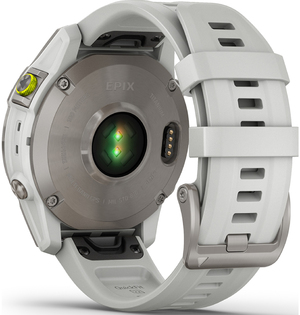 Смарт-часы Garmin epix Gen 2 Sapphire Carrera White Titanium (010-02582-21)