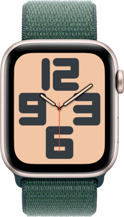 Смарт-часы Apple Watch SE GPS 44mm Starlight Aluminium Case with Starlight Sport Band - S/M (MXEU3QH/A)
