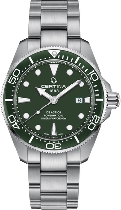 Часы Certina DS Action Diver 43mm Powermatic 80 C032.607.11.051.00