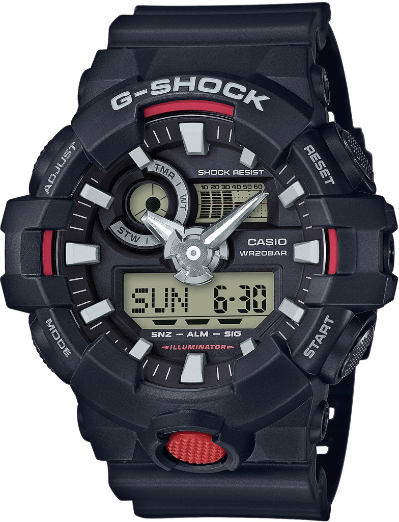 

Часы CASIO GA-700-1AER, GA-700-1AER