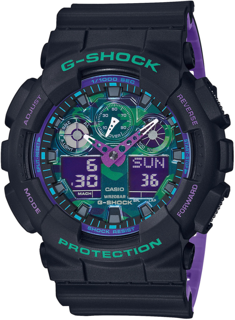 

Часы CASIO GA-100BL-1AER, GA-100BL-1AER