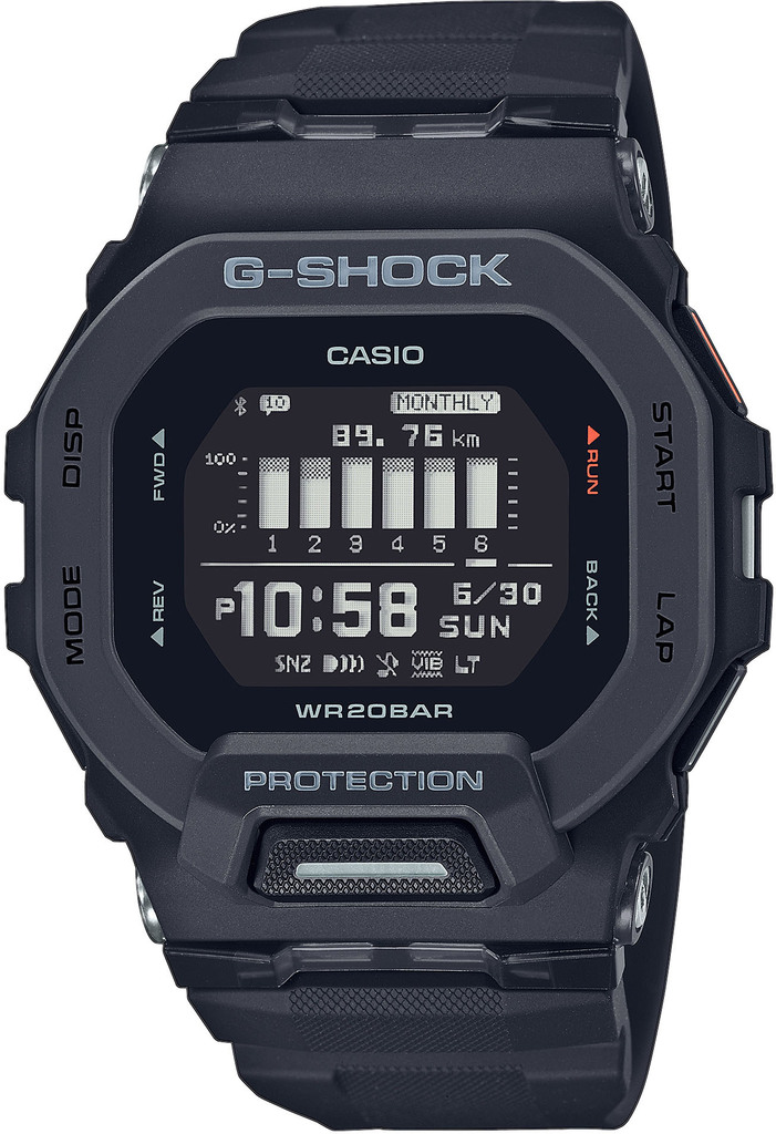時計 G-SHOCK GBD-200UU-1JF G-SQUAD Годинник Casio G-SHOCK G-SQUAD GBD-200-1ER купити в інтернет