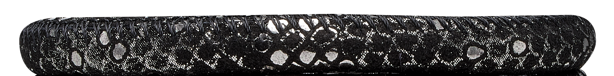 

Браслет CC 601-30Silverblac, Cord, 30 cm, SILVER BLACK Leather