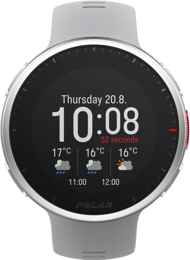 

Смарт-часы Polar Vantage V2 Silver and Gray-Lime M/L (90083651), 90083651