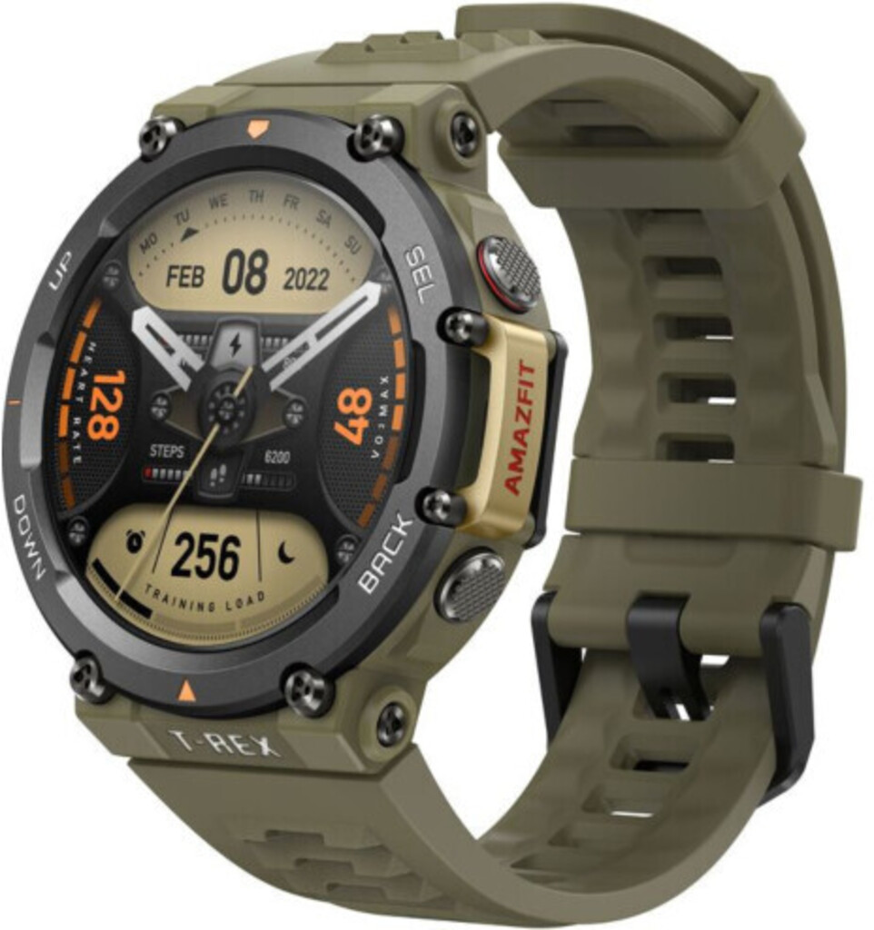 

Смарт-часы Amazfit T-Rex 2 Wild Green, Amazfit T-Rex 2 Wild